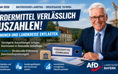 Fördermittel verlässlich auszahlen – Kommunen und Landkreise entlasten